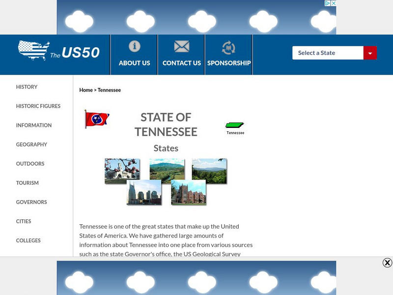 The Us50: Tennessee Handout The Us50: Tennessee Handout