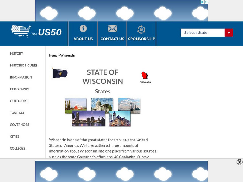The Us50: Wisconsin Handout The Us50: Wisconsin Handout