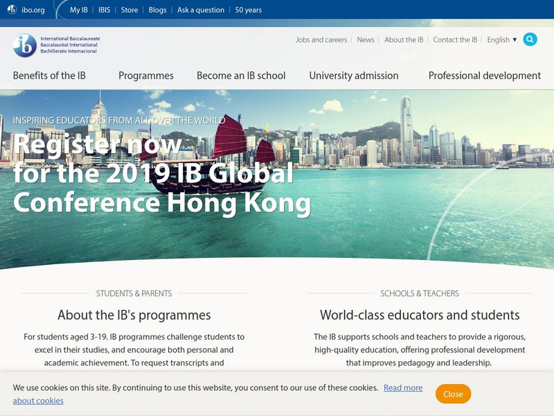 International Baccalaureate Organization Website