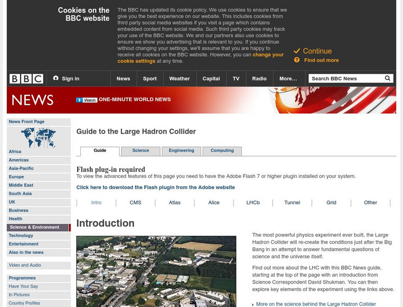 Bbc News: 'Big Bang' Experiment Starts Well Website Bbc News: 'Big Bang' Experiment Starts Well Website