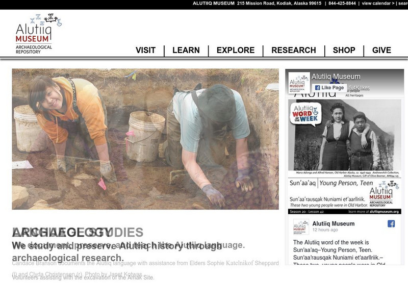 Alutiiq Museum & Archaeological Repository Website Alutiiq Museum & Archaeological Repository Website