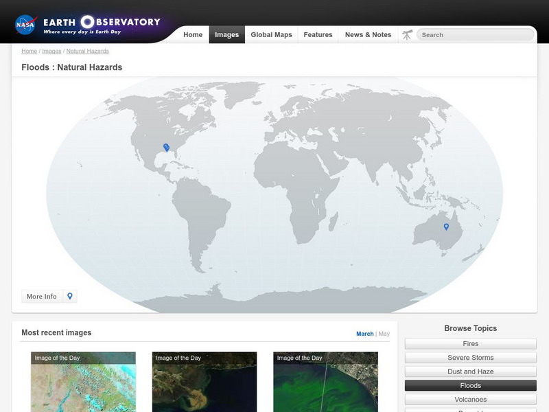 Nasa Earth Observatory: Natural Hazards: Floods Interactive Nasa Earth Observatory: Natural Hazards: Floods Interactive