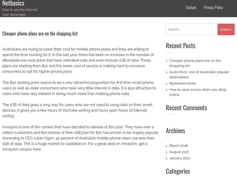 Netsafe Net Basics Instructional Video Netsafe Net Basics Instructional Video