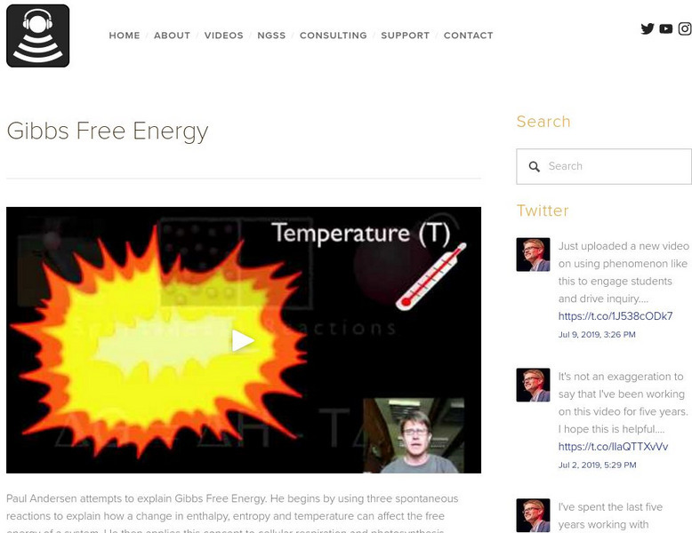 Bozeman Science: Gibbs Free Energy Instructional Video Bozeman Science: Gibbs Free Energy Instructional Video