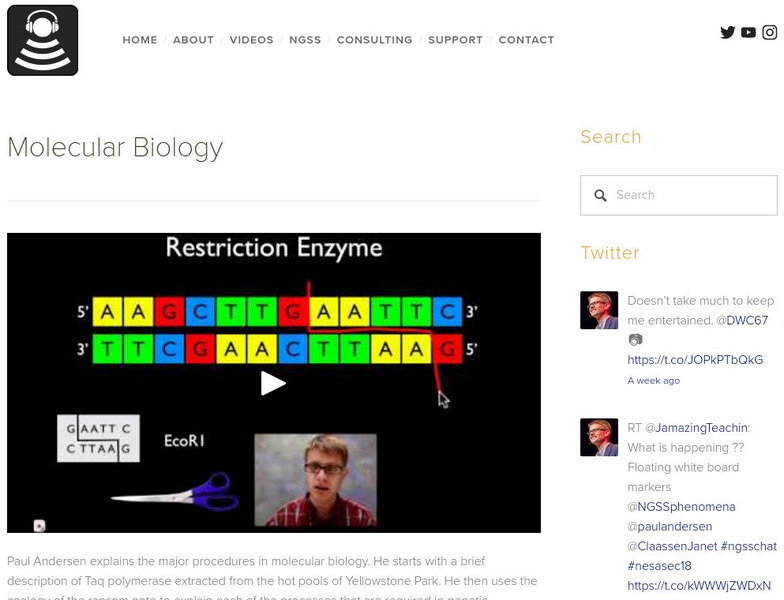 Bozeman Science: Molecular Biology Instructional Video Bozeman Science: Molecular Biology Instructional Video