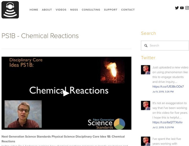 Bozeman Science: Chemical Reactions Instructional Video Bozeman Science: Chemical Reactions Instructional Video