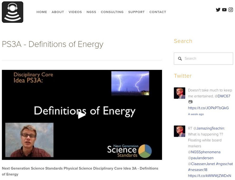 Bozeman Science: Definitions of Energy Instructional Video Bozeman Science: Definitions of Energy Instructional Video
