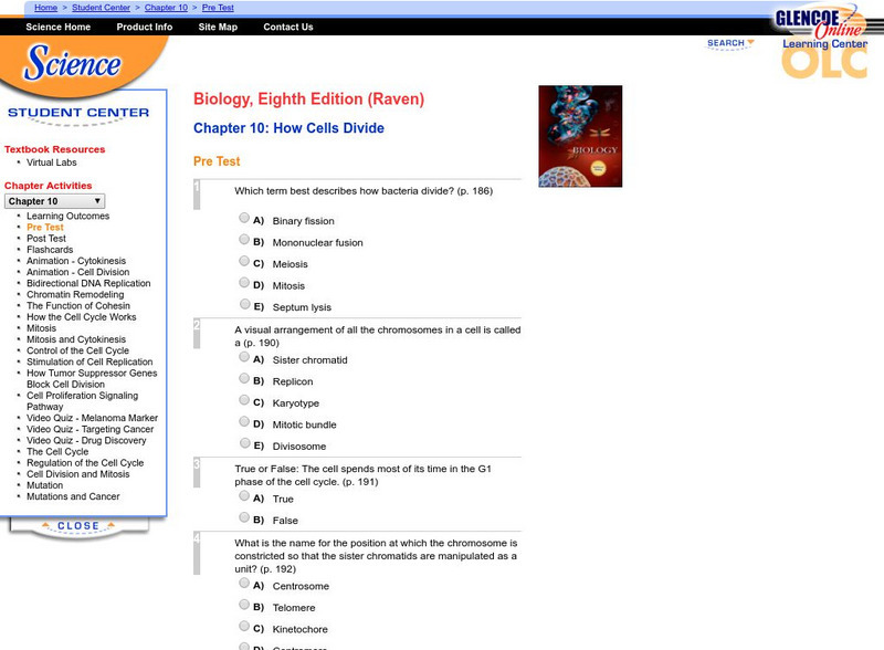 Mc Graw Hill: How Cells Divide Unknown Type Mc Graw Hill: How Cells Divide Unknown Type