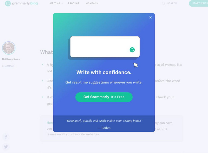 Grammarly Blog: Hyphen With Noun, Adjective or Adverb and Present Participle Handout Grammarly Blog: Hyphen With Noun, Adjective or Adverb and Present Participle Handout