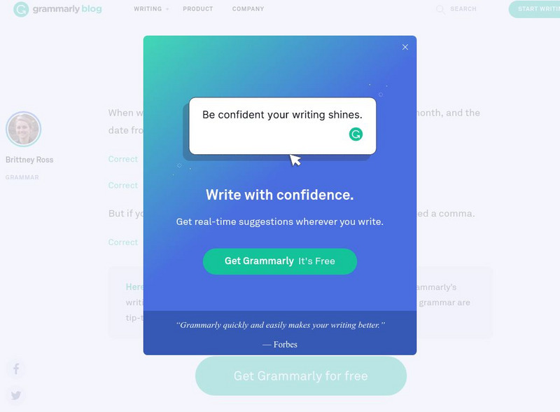 Grammarly Blog: Comma in Dates Handout Grammarly Blog: Comma in Dates Handout