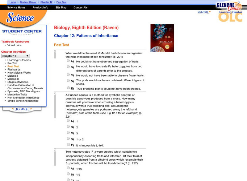 Mc Graw Hill: Patterns of Inheritance Unknown Type Mc Graw Hill: Patterns of Inheritance Unknown Type