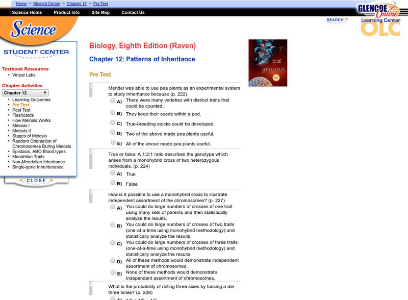 Mc Graw Hill: Patterns of Inheritance Unit Plan
