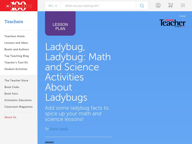 Scholastic Instructor: Ladybug, Ladybug Activity Scholastic Instructor: Ladybug, Ladybug Activity