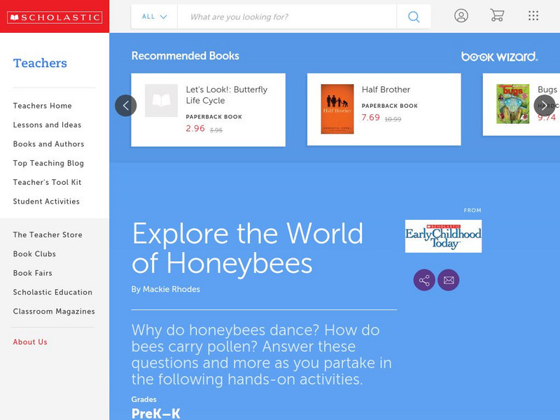 Scholastic Instructor: Explore the World of Honeybees Activity Scholastic Instructor: Explore the World of Honeybees Activity