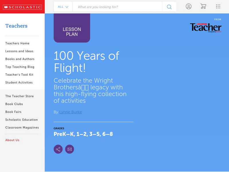 Scholastic Instructor: 100 Years of Flight Professional Doc Scholastic Instructor: 100 Years of Flight Professional Doc