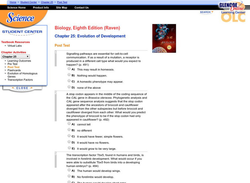Mc Graw Hill: Evolution of Development Unknown Type Mc Graw Hill: Evolution of Development Unknown Type