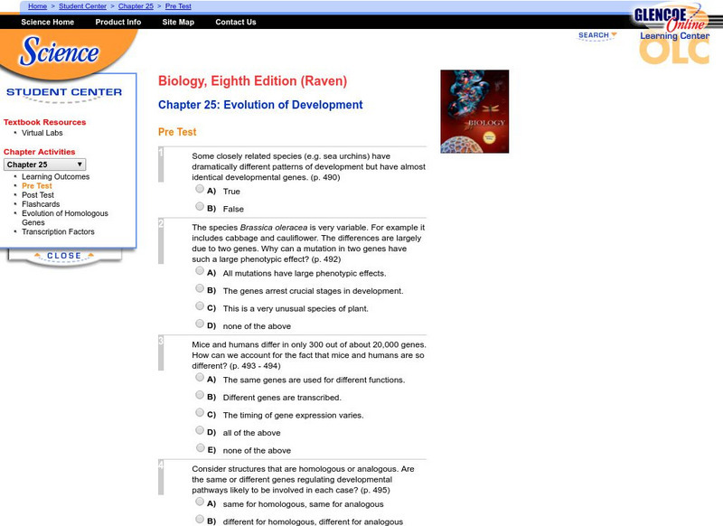 Mc Graw Hill: Evolution of Development Unknown Type Mc Graw Hill: Evolution of Development Unknown Type