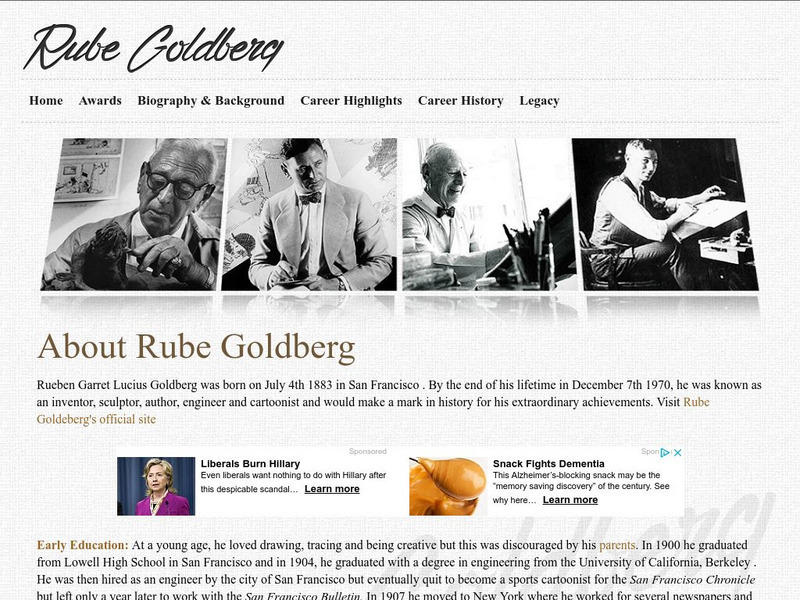 Rube Goldberg Inc.: Rube Goldberg Gallery Handout Rube Goldberg Inc.: Rube Goldberg Gallery Handout