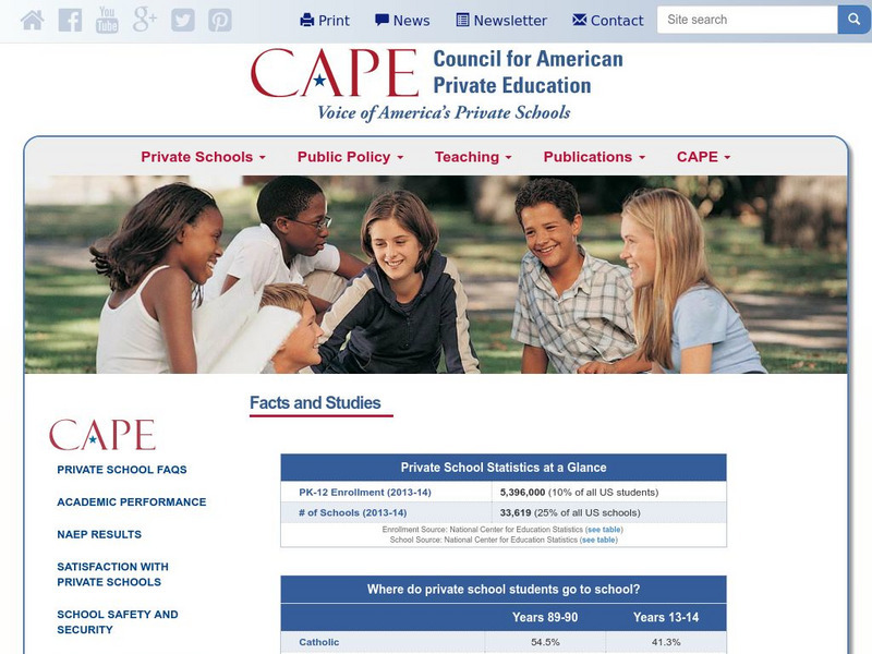 Cape: Private Schools Handout Cape: Private Schools Handout
