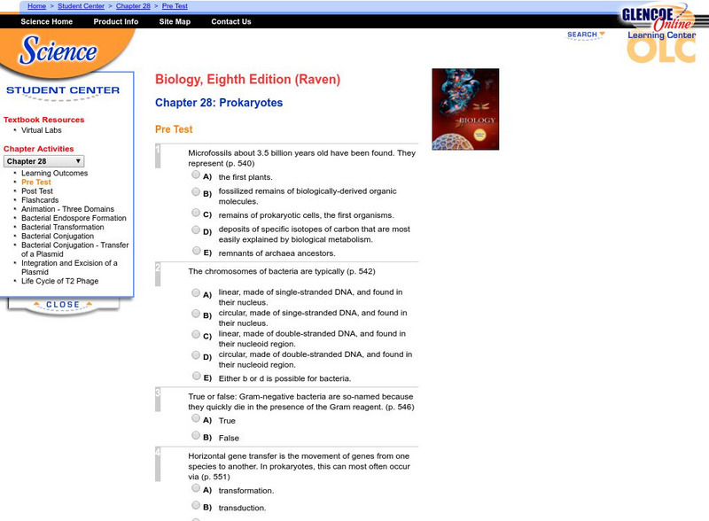 Mc Graw Hill: Prokaryotes Unknown Type Mc Graw Hill: Prokaryotes Unknown Type