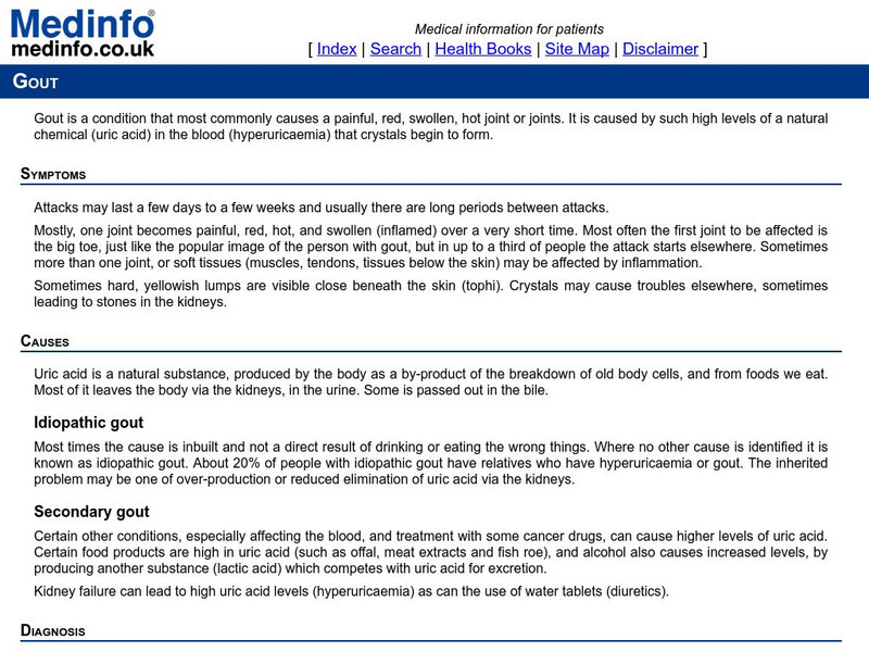 Medinfo: Gout Activity