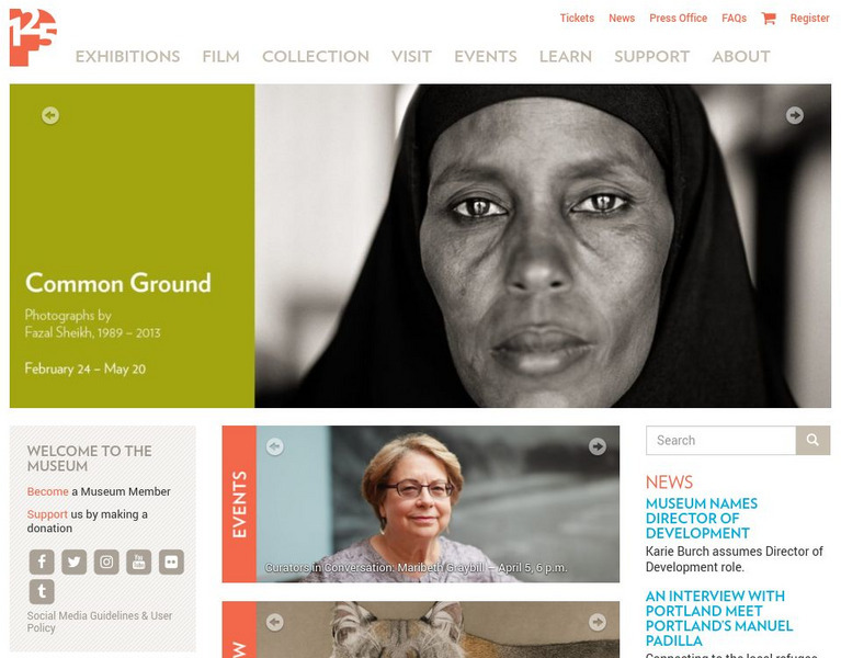 Portland Art Museum Website Portland Art Museum Website