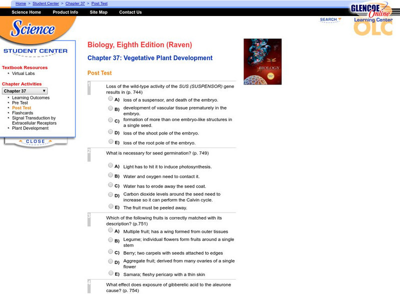 Mc Graw Hill: Vegetative Plant Development Unknown Type Mc Graw Hill: Vegetative Plant Development Unknown Type
