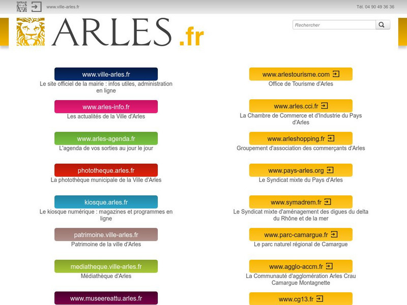 Arles Office of Tourism Website Arles Office of Tourism Website