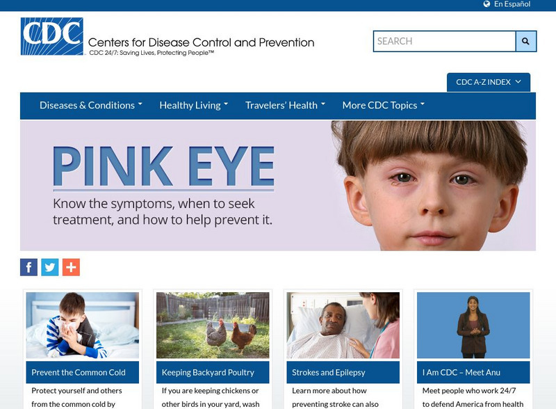 Centers for Disease Control Website Centers for Disease Control Website