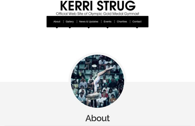 Kerri Strug's Home Page Website