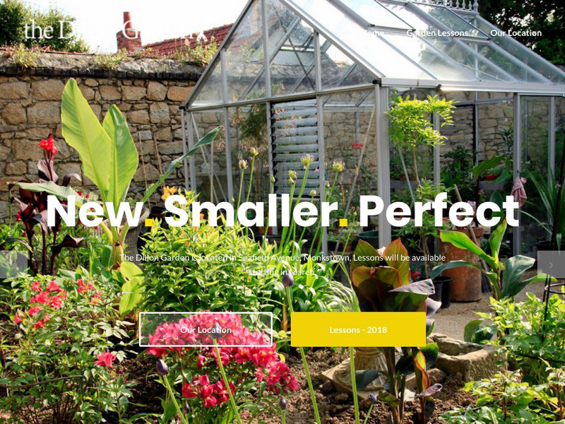 The Dillon Garden: Homepage Website