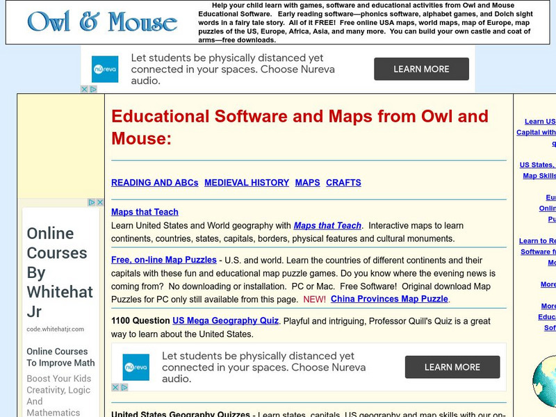 Owl & Mouse Educational Software Website Owl & Mouse Educational Software Website