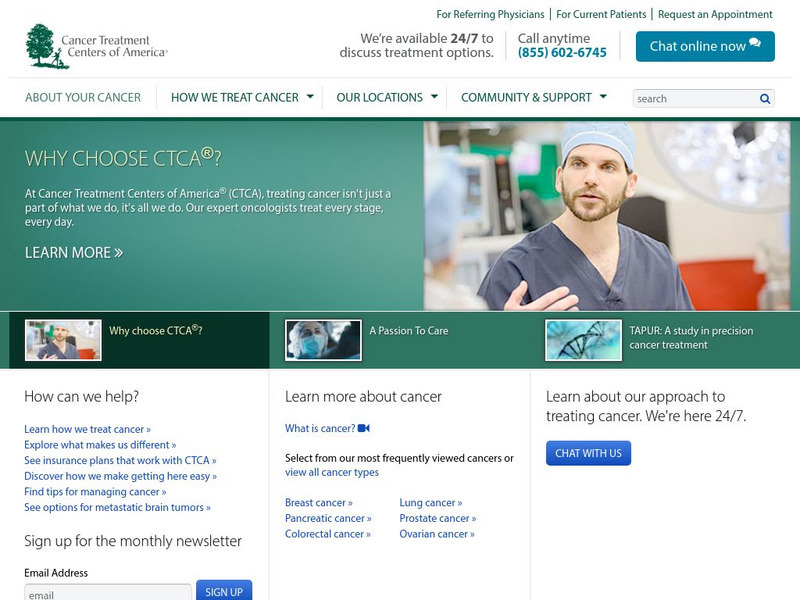 Lung Cancer Center Website Lung Cancer Center Website