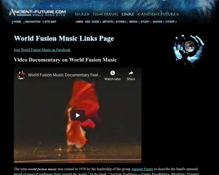 What Is World Fusion Music? Website What Is World Fusion Music? Website