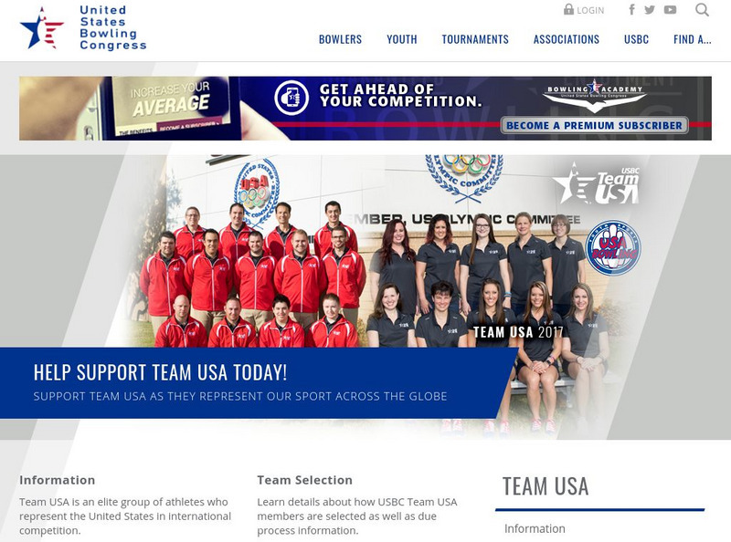 Team Usa Bowling Website Team Usa Bowling Website