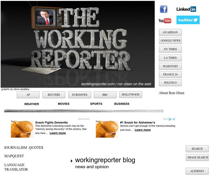 The Working Reporter: A Resource for Journalists Website The Working Reporter: A Resource for Journalists Website