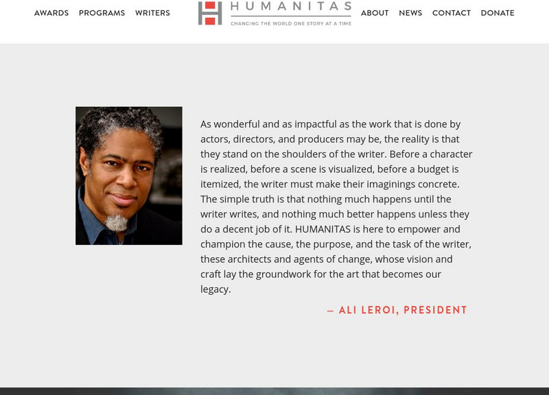 The Humanitas Prize Professional Doc The Humanitas Prize Professional Doc