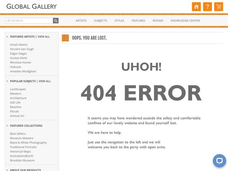 Global Gallery: Albert Bierstadt Handout Global Gallery: Albert Bierstadt Handout