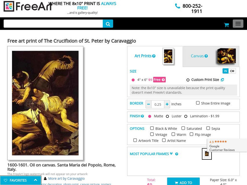 Olga's Gallery: Caravaggio. The Crucifixion of St. Peter Graphic Olga's Gallery: Caravaggio. The Crucifixion of St. Peter Graphic