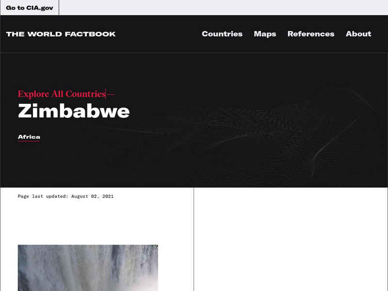 cia world factbook zimbabwe