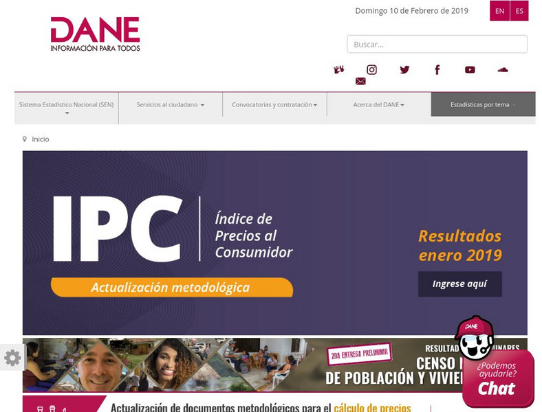 The National Administrative Department of Statistics Activity The National Administrative Department of Statistics Activity