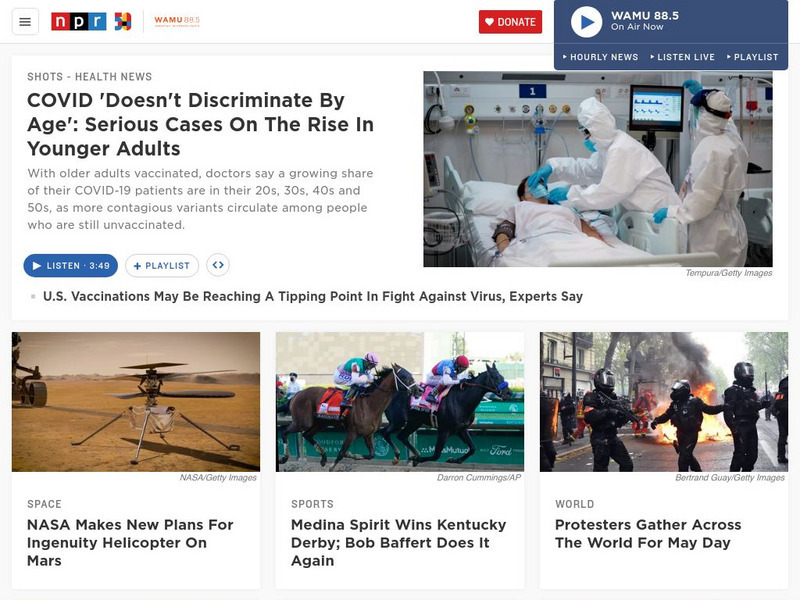 Npr: National Public Radio Website Npr: National Public Radio Website