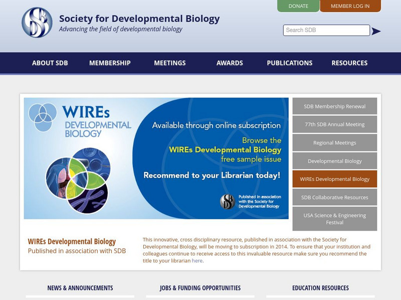 Purdue University: Virtual Library Developmental Biology Website Purdue University: Virtual Library Developmental Biology Website