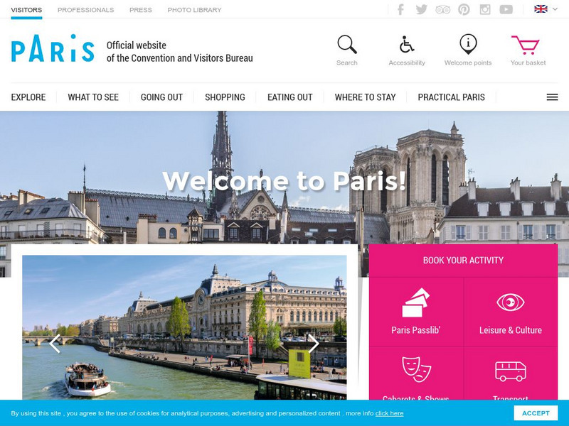 Paris Convention and Visitors Office Website Paris Convention and Visitors Office Website