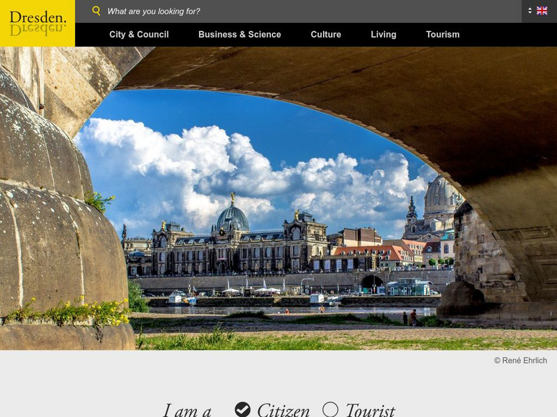Landeshauptstadt Dresden (City of Dresden) Website Landeshauptstadt Dresden (City of Dresden) Website