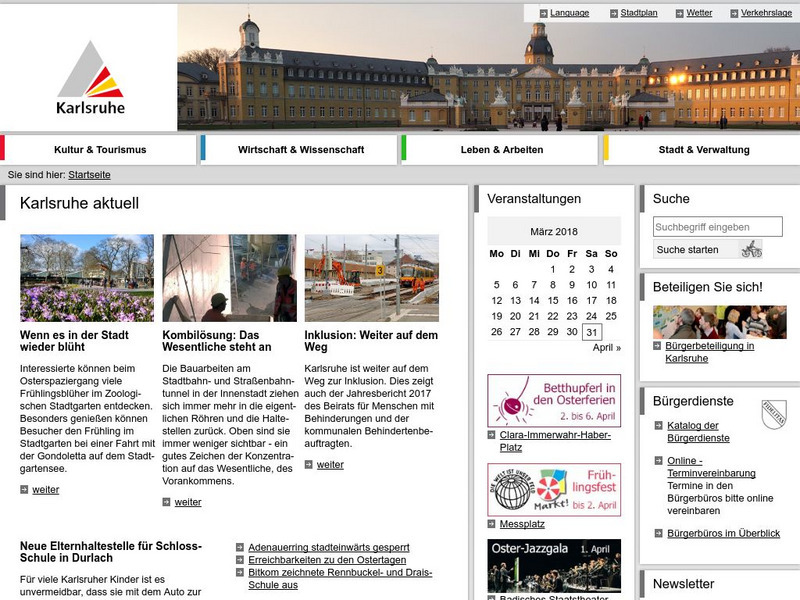 Stadtinformation Karlsruhe Graphic Stadtinformation Karlsruhe Graphic