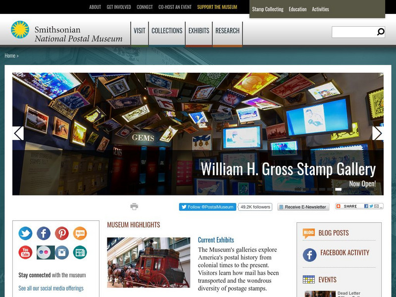 National Postal Museum Website