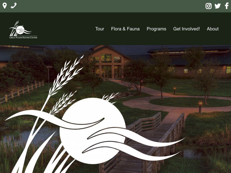 Great Plains Nature Center Website Great Plains Nature Center Website