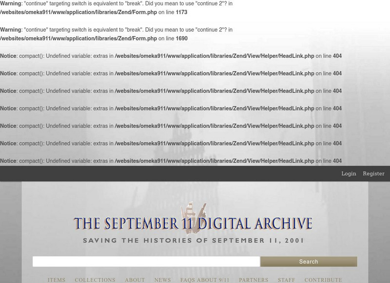 American Social History Pro:september 11 Digital Archive Website American Social History Pro:september 11 Digital Archive Website
