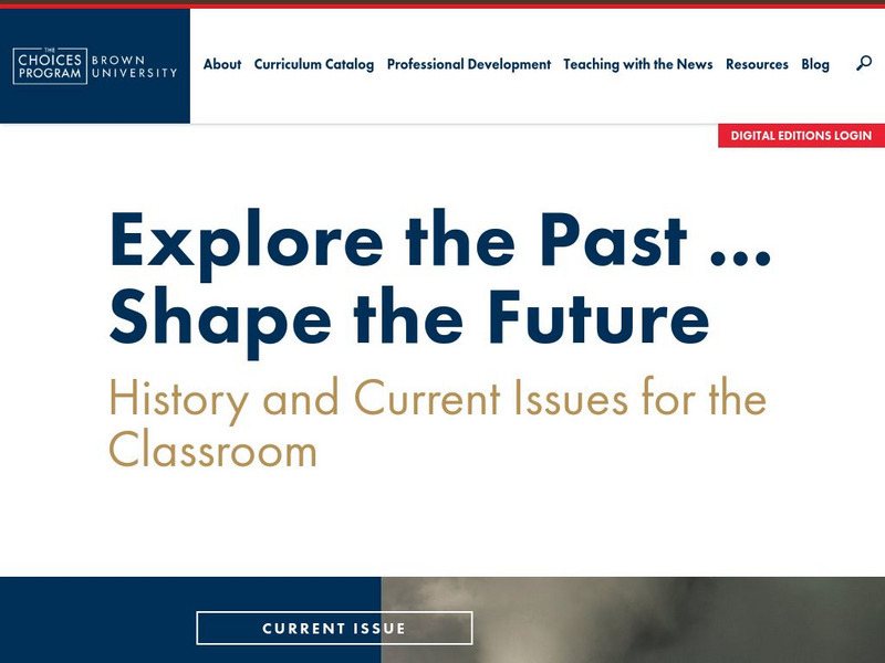 The Choices Program: History and Current Events Website
